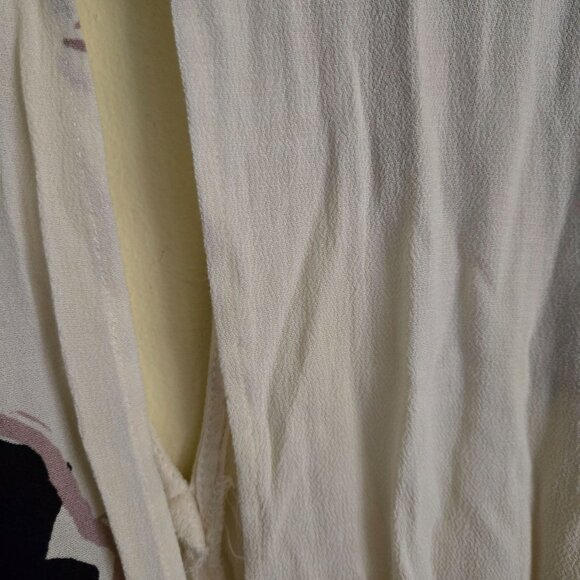 Free People Say You Love Me Floral Print Keyhole Top Size S - Picture 11 of 13